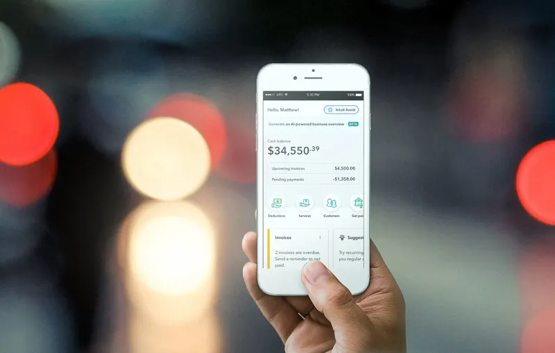 QuickBooks Solopreneur mobile app